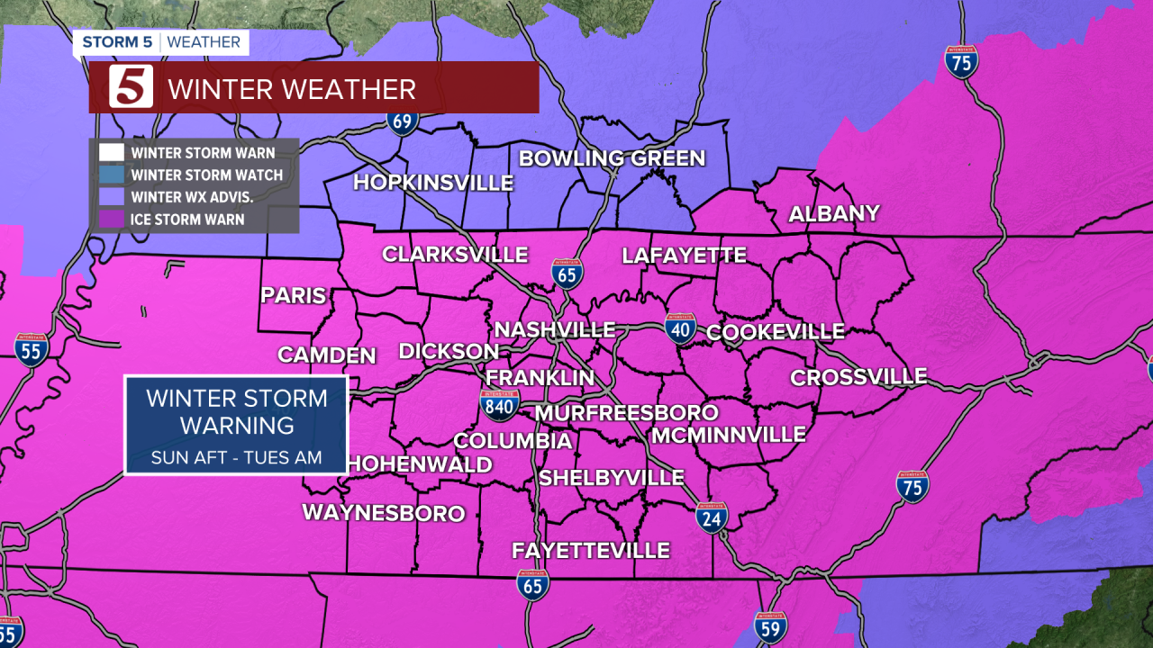1/14/24/ Winter Storm Warning