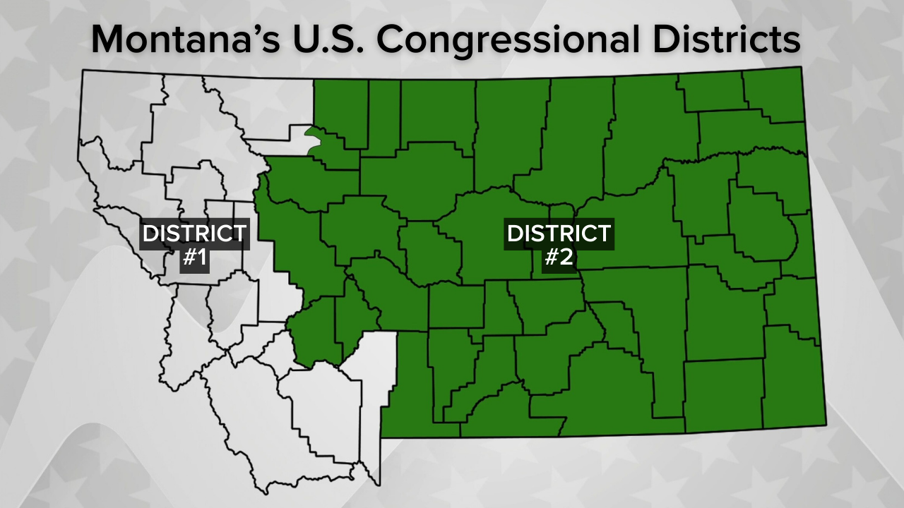 Montana's US Congressional Districts