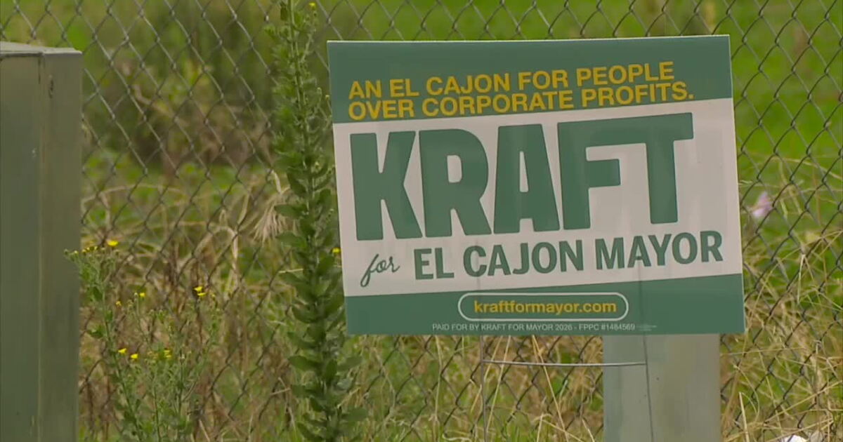 Video shows man taking Mayor Wells campaign signs in El Cajon