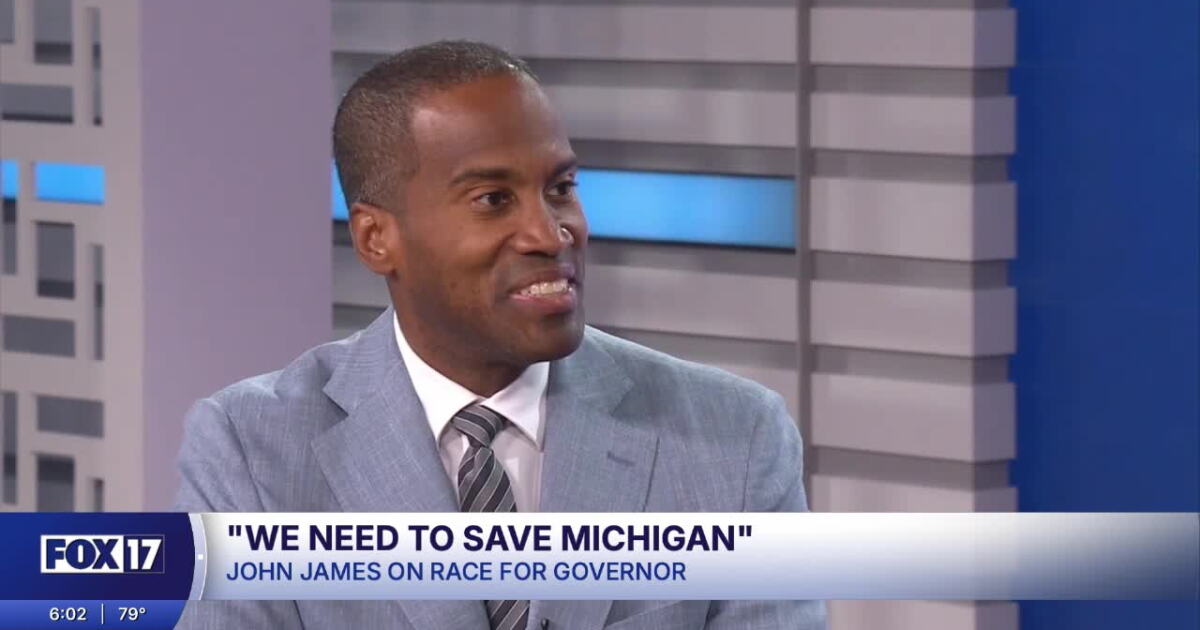 'I'll always put Michigan first': John James on his race for governor
