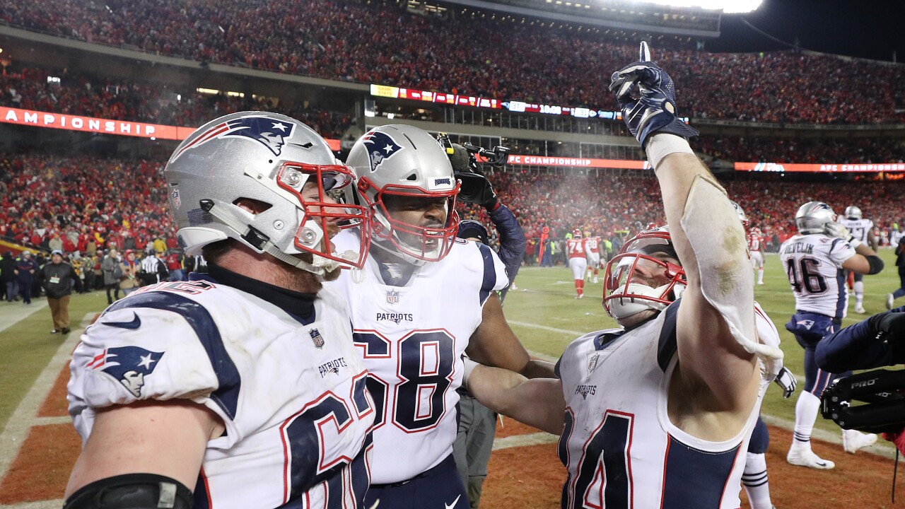 Pats Chiefs Second Most Watched Afc Title Game In 42 Years Nfl 2022-23 Afc Championship New England Patriots -- Kansas City Chiefs