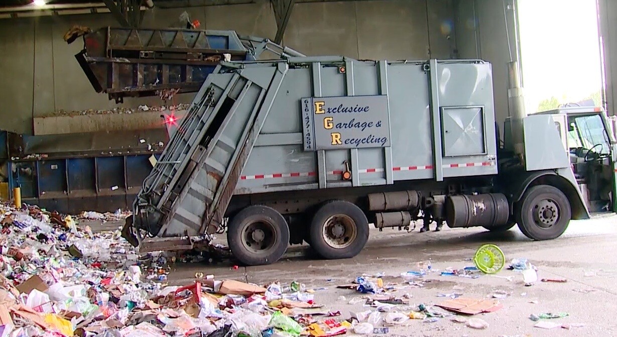 Recycling drop off at the Kent County Recycling and Education Center.jpg