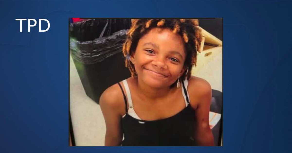 Missing 13 year old found Wednesday night confirms TPD Watch Commander
