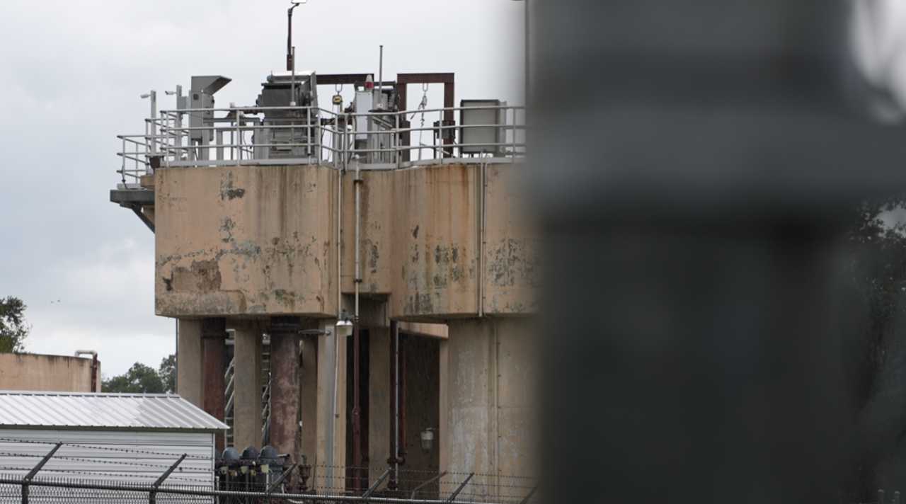 Arcadia sewage plant