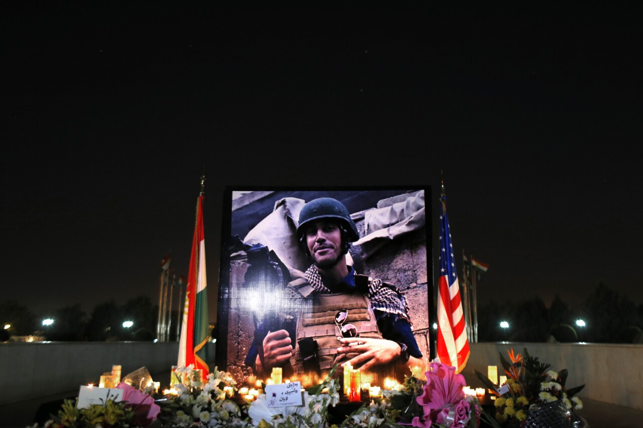 Mideast Iraq Journalist Slain