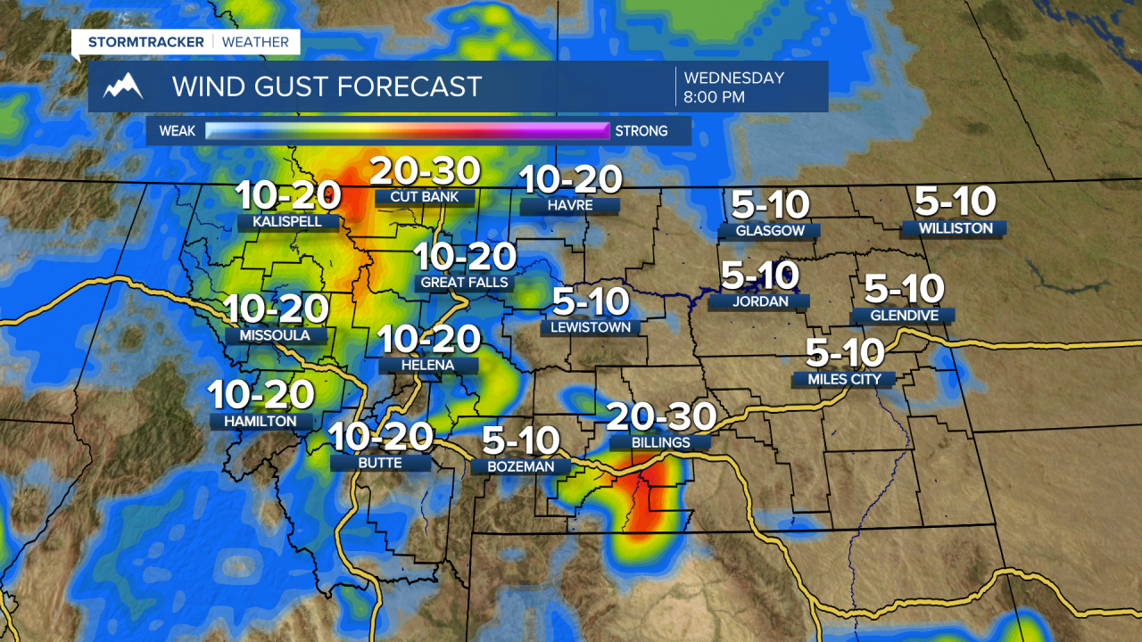 Wednesday Winds