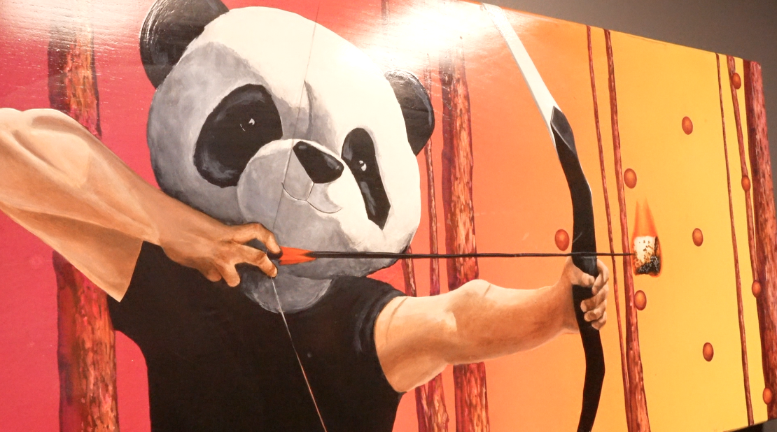 Local artists paint murals