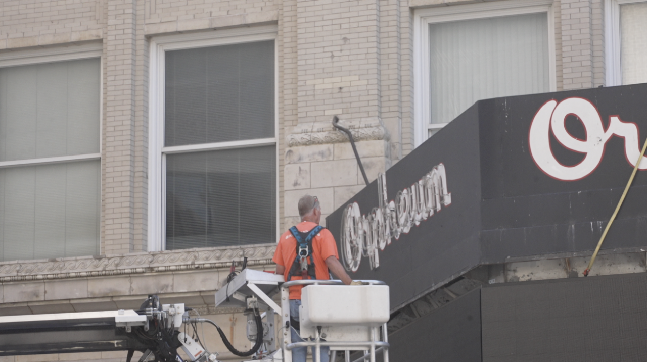 Orpheum Theater sign 1