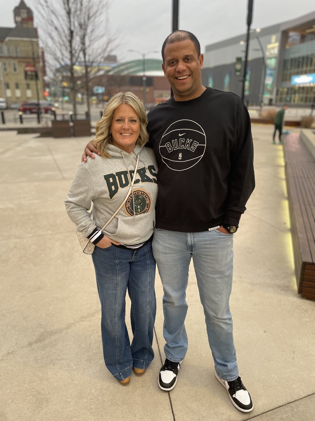 Jayme Martin and Nate Abraham