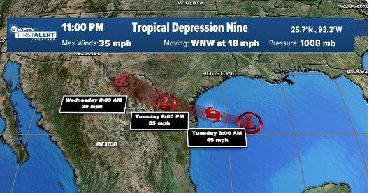 Tropical Depression 9 at 11 p.m. Aug. 21, 2023.jpg