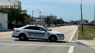 Traffic Okeechobee and Parker 