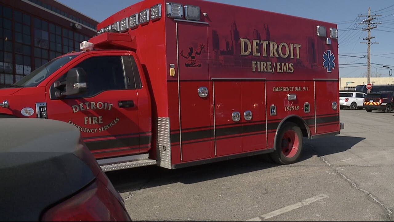 Detroit Fire Department officials say they are seeing quicker response times 