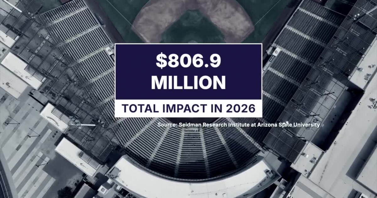 Spring Economic Statement Cactus League spring training generates record $806.9 million economic ...