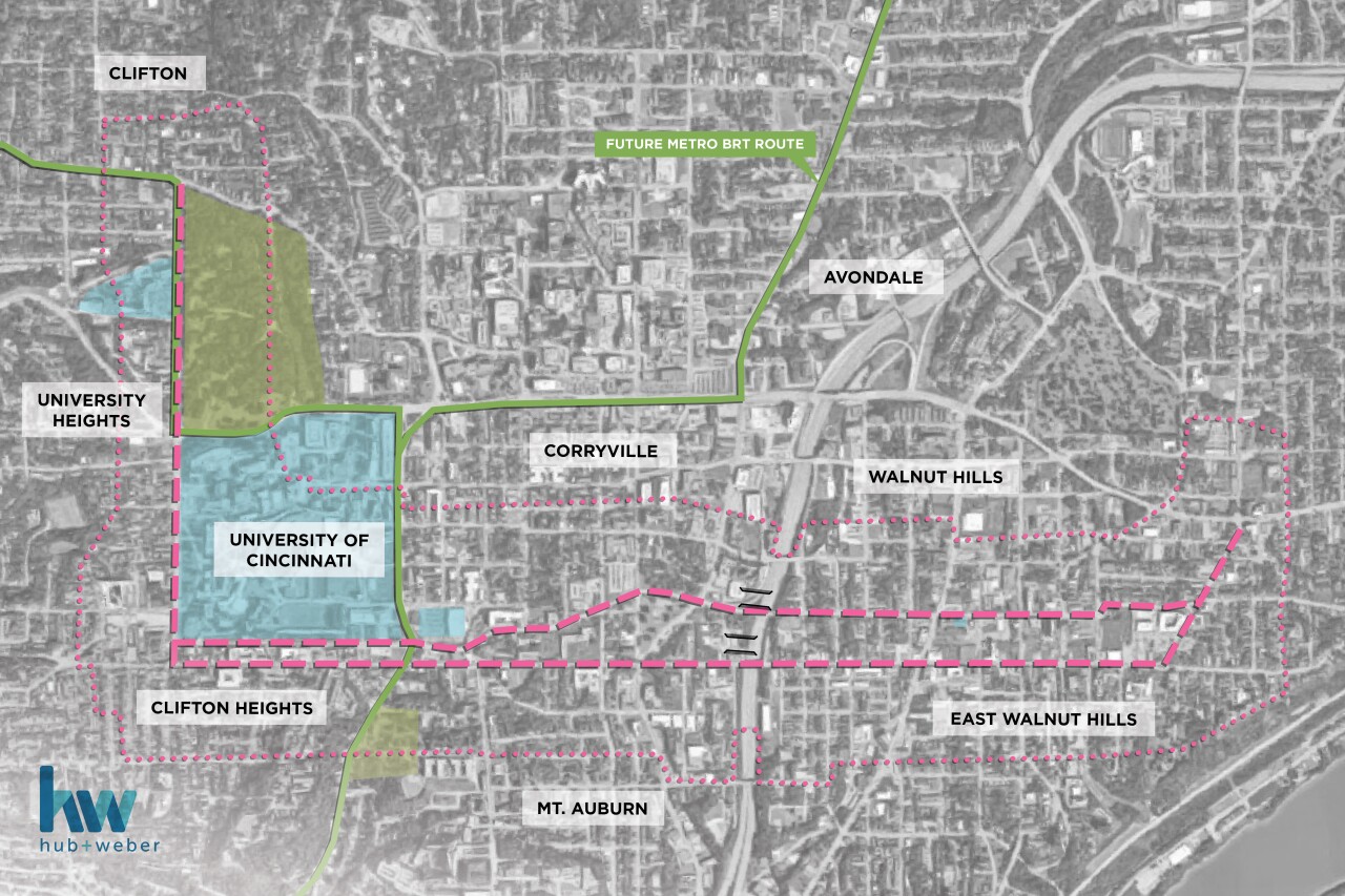 streetcar proposed plan clifton-walnut hills