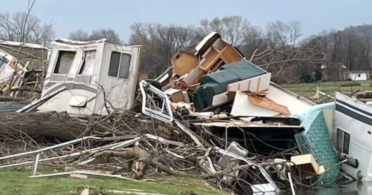 National Weather Service confirms EF1 tornado touched down near Vevay