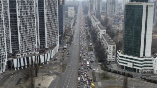 Fleeing Kyiv Russian invasion