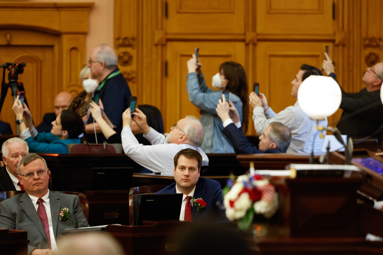 Opening day ceremonies of the 135th General Assembly of the State of Ohio