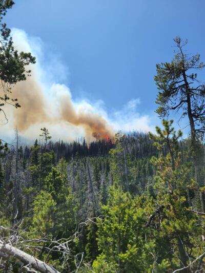 Jericho Mountain Fire (June 17, 2025)