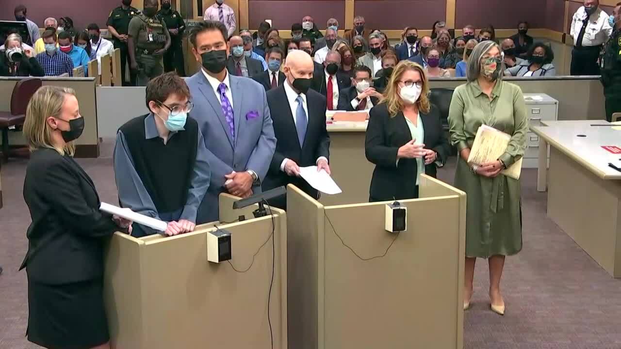 Prosecutor asks for clarity about Nikolas Cruz's statement after pleading guilty, Oct. 20, 2021