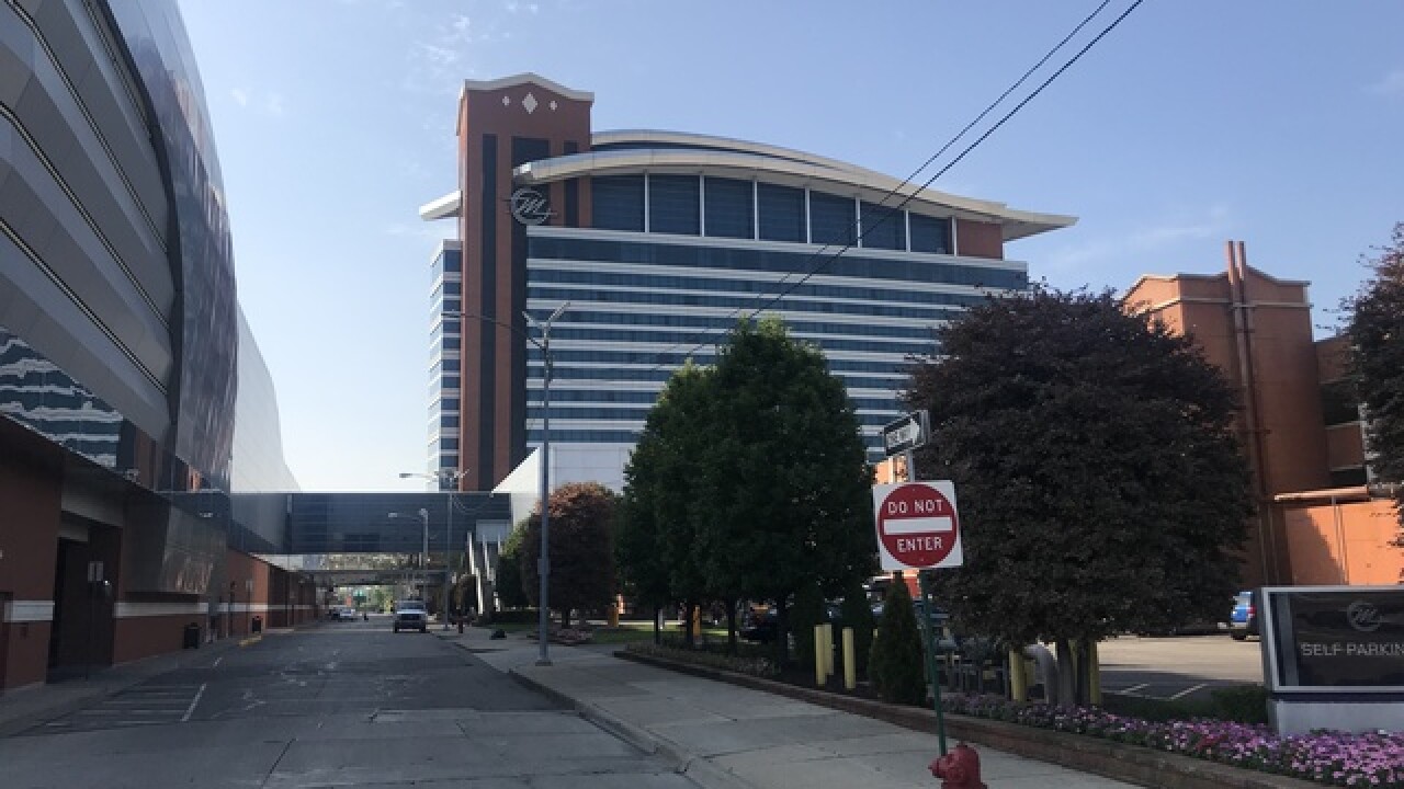 Motor City Casino Parking Garage