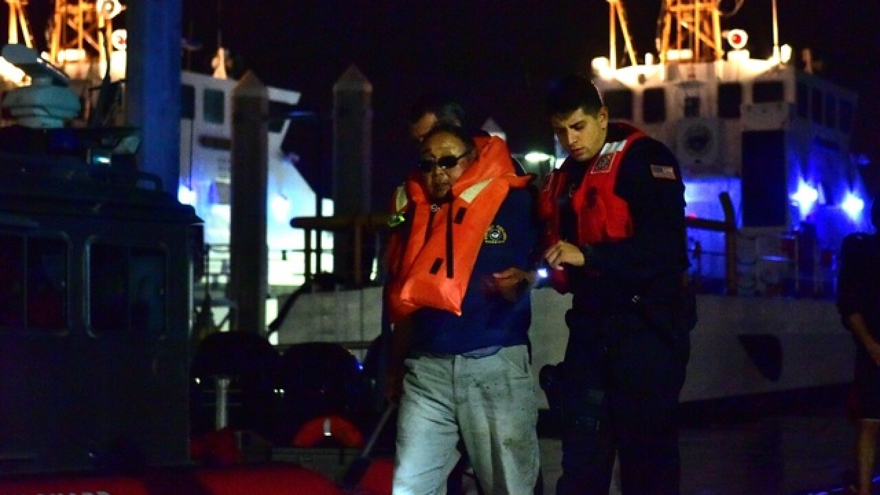 1 dead, 17 rescued in yacht, fishing boat crash