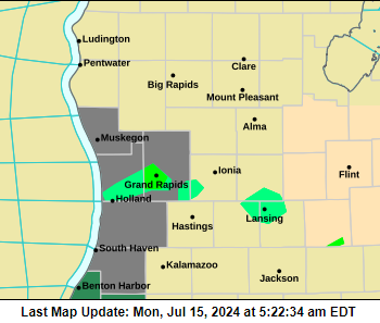National Weather Service Map