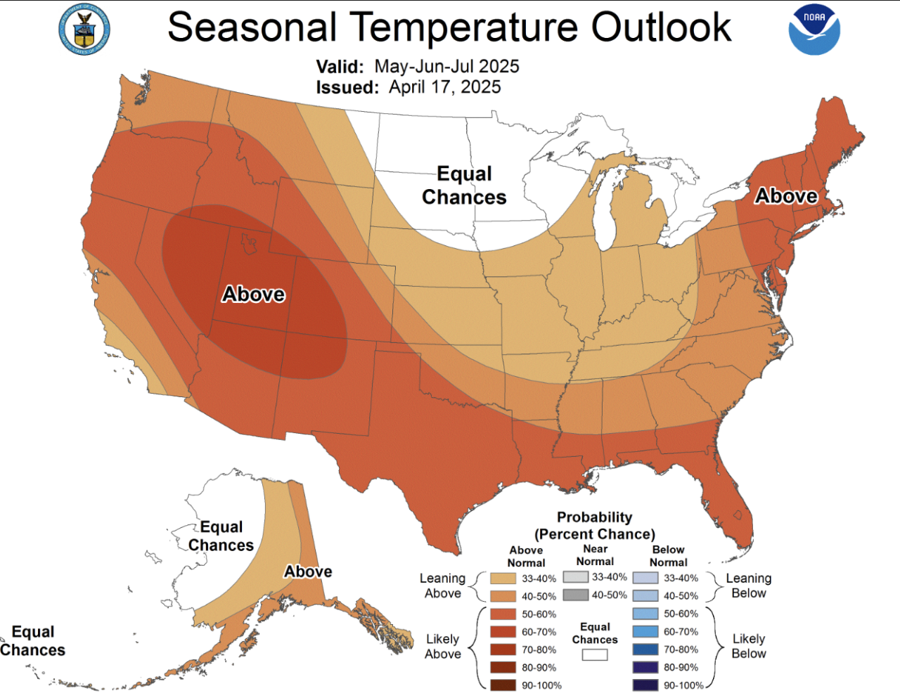 May, June & July Seasonal Outlook