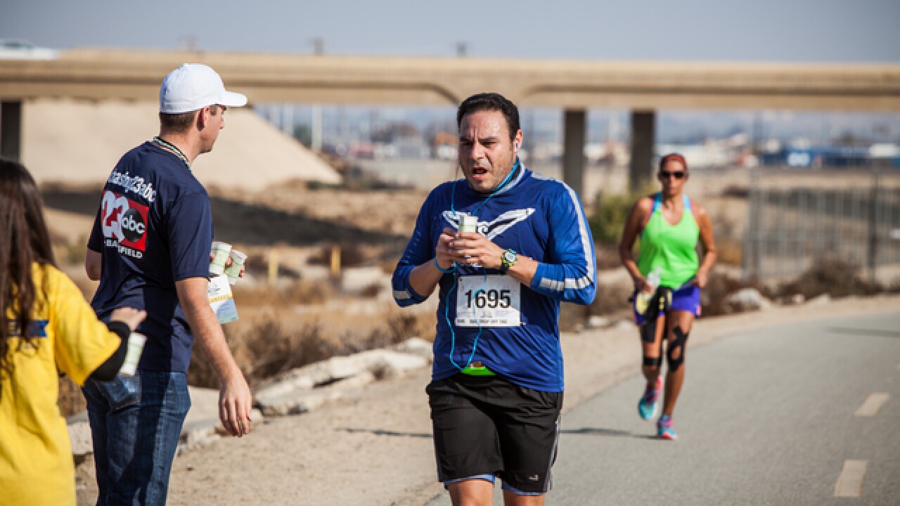 Photos: Bakersfield Marathon Mile 10 and Mile 23