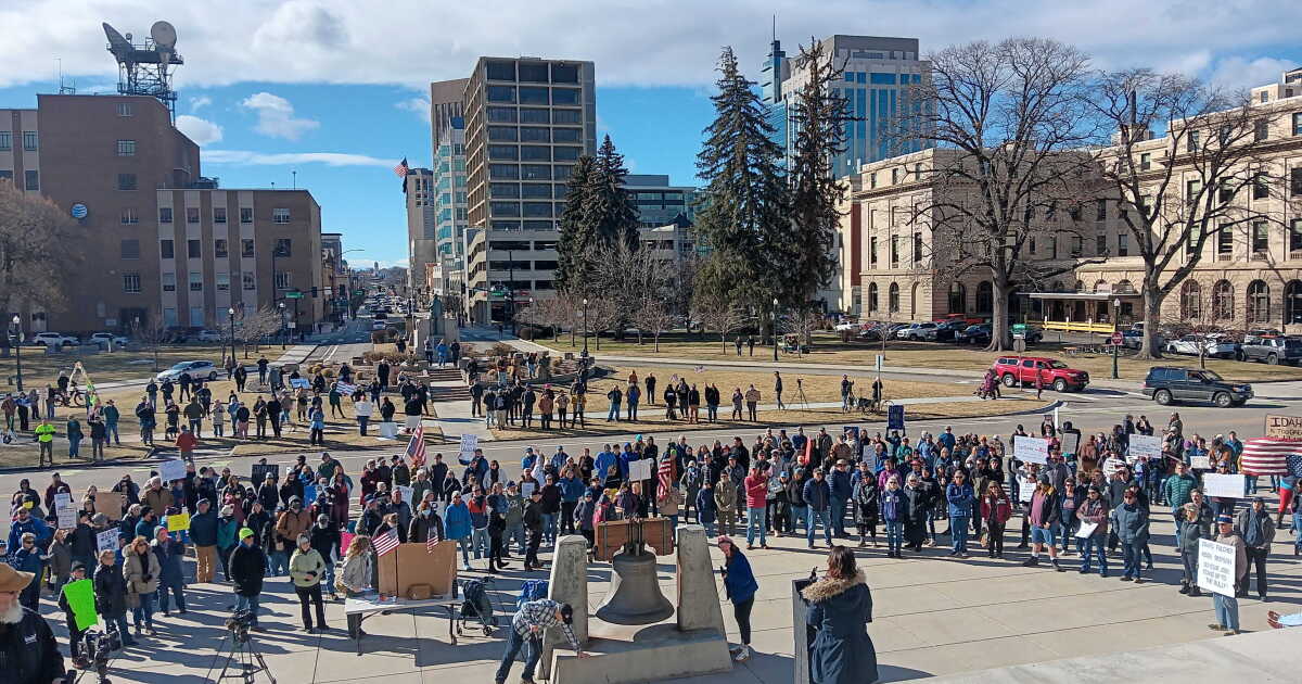 Idahoans gather at Capitol for 