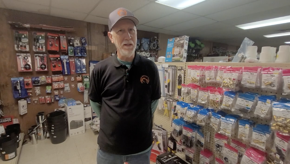 Daryl Alford, owner of Anderson Auto and Hardware