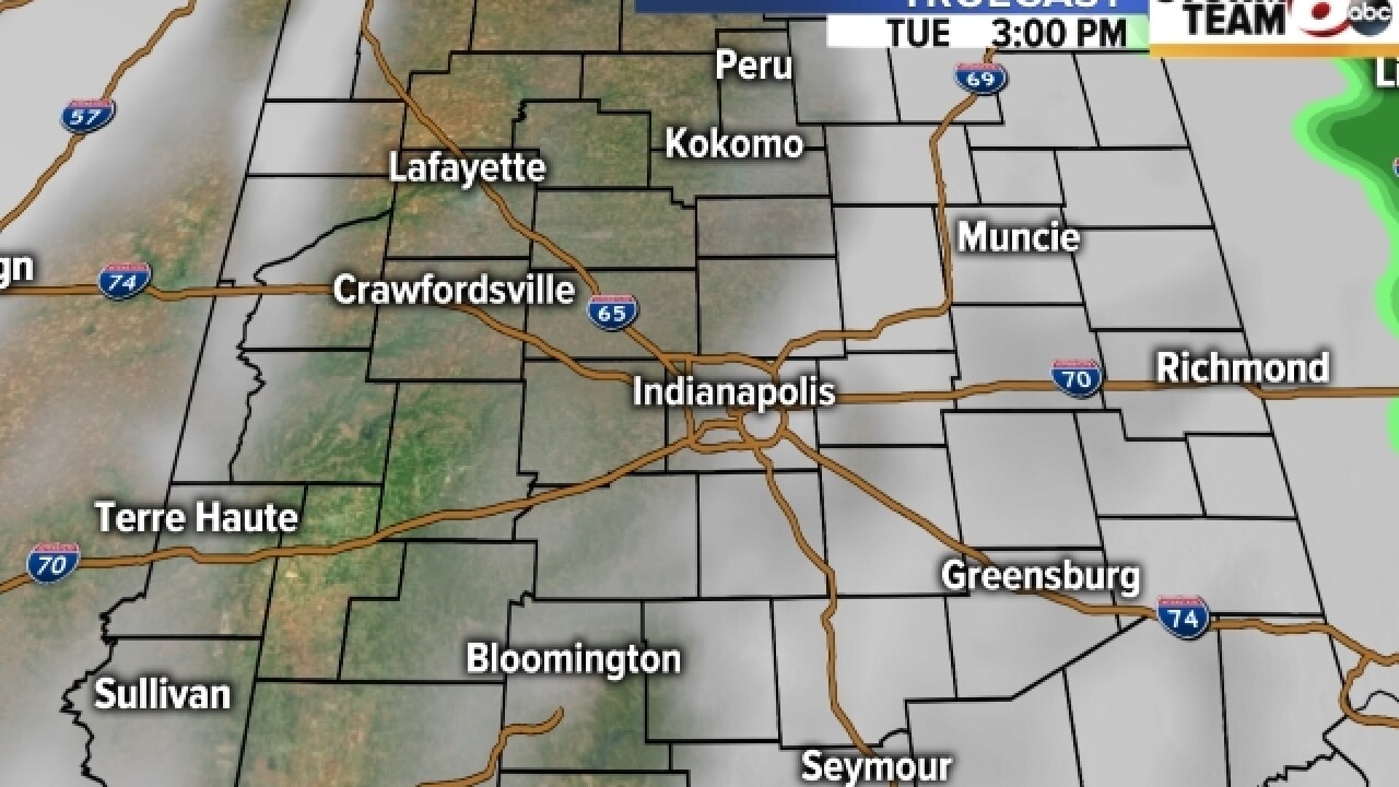 TIMELINE: Rain impacting morning commute