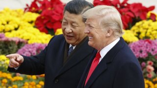 U.S. President Donald Trump and Chinese President Xi Jinping