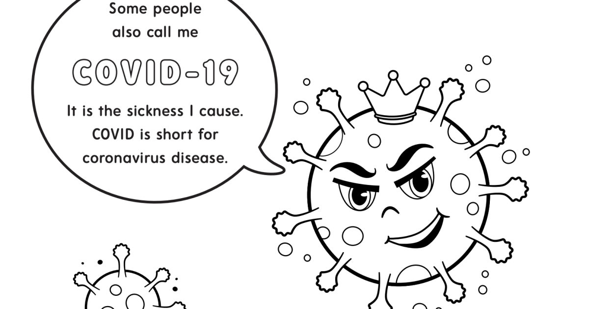Downloadable Coloring Book Helps Kids Process Covid 19 Crisis