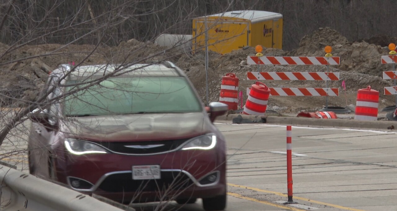 WisDOT is working on road construction on Lovers Lane in Franklin