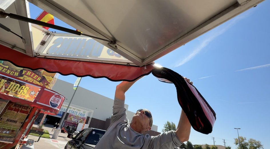 Finishing touches underway before the fair begins Thursday