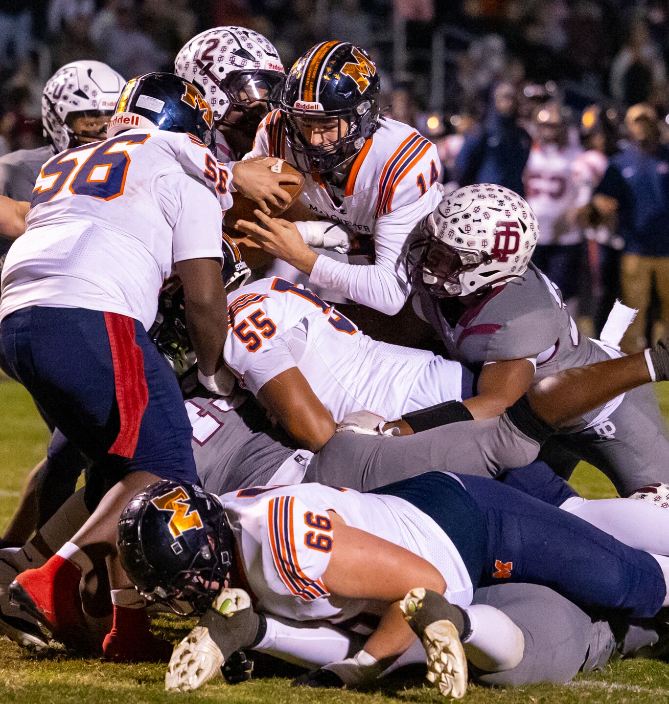 Thomas Dale wins on 99-yard pick-6 as time expires in stunning playoff upset