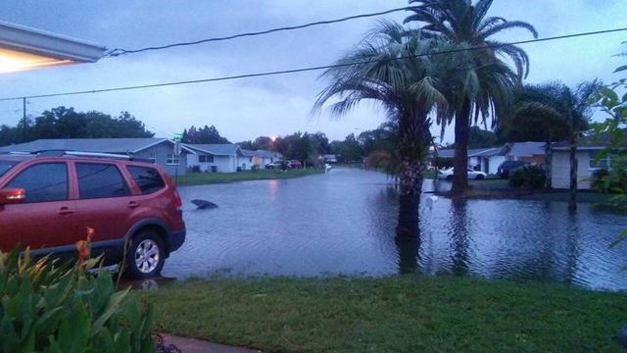 PHOTOS | Tropical system causing flooding