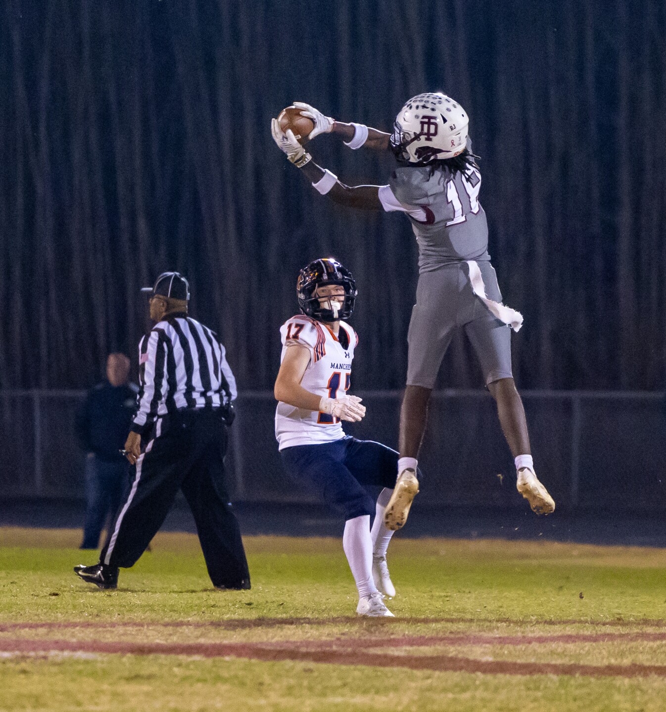 Thomas Dale wins on 99-yard pick-6 as time expires in stunning playoff upset