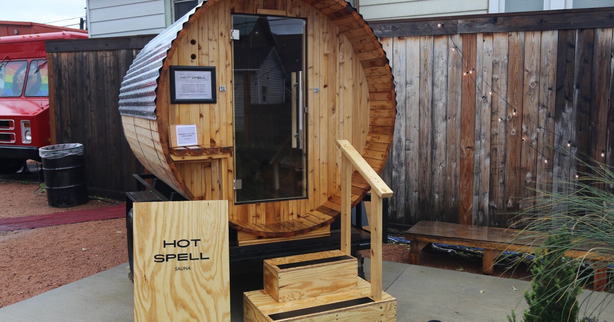 Urban popup sauna opens in Milwaukee called Hot Spell Sauna