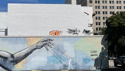 SWAMP graffiti
