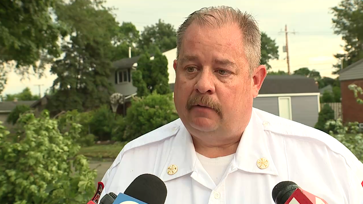 Livonia Fire Department Chief Robert Jennison