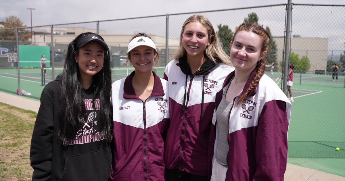 Cheyenne Mountain tennis stars chase third state title in four years