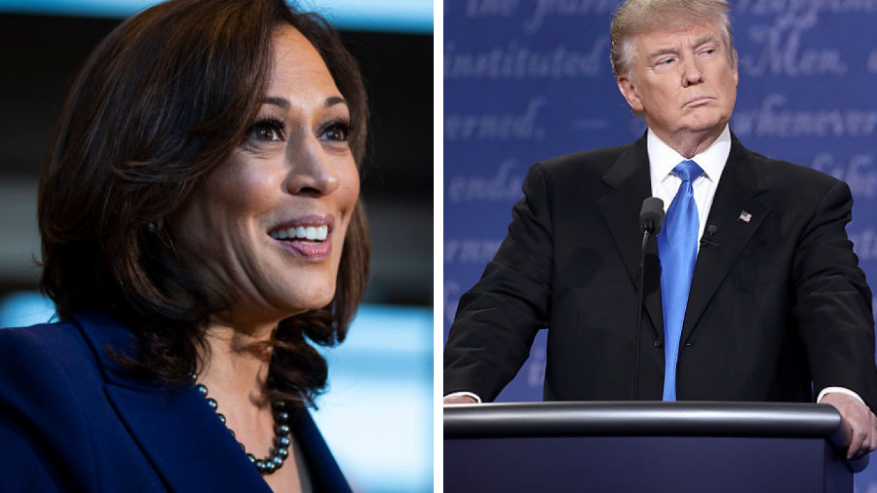 Image result for 5. Kamala Harris asked Twitter to suspend Trump's account for attacking lawmakers and whistleblower