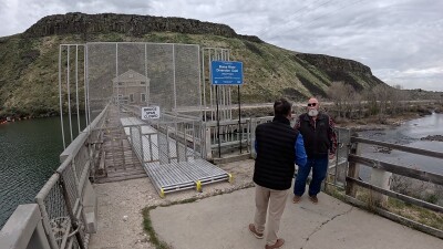 The Boise River Diversion Dam