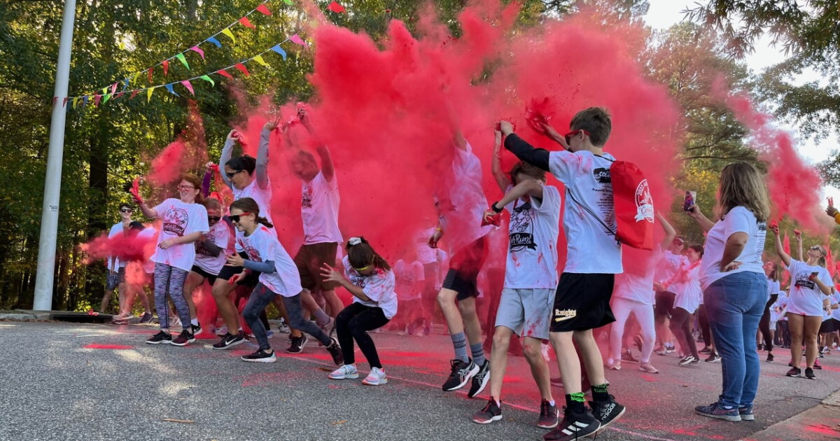 Color Fun Run honoring Virginia Beach teen raises more than $8,000 in ...