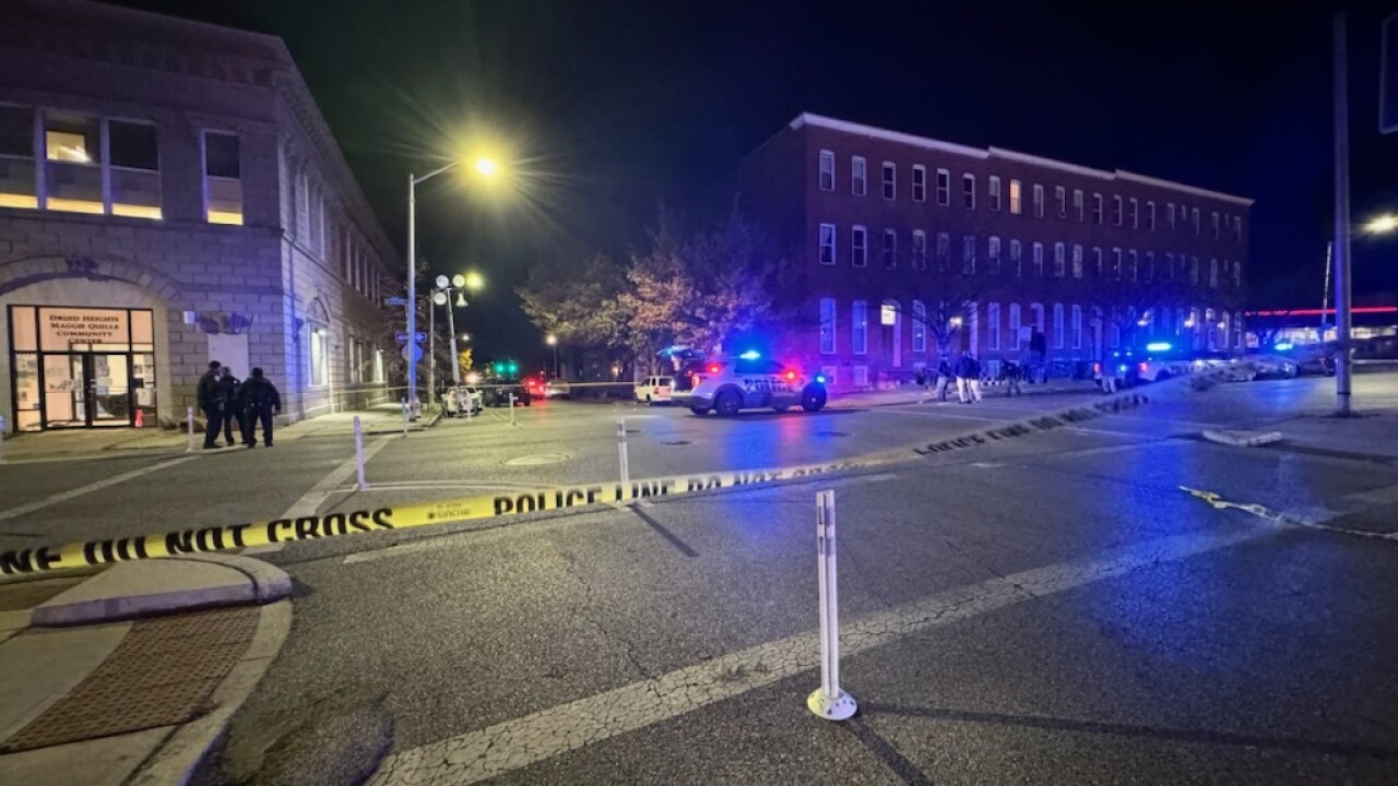 13-year-old boy hospitalized after shooting in West Baltmore Sunday night