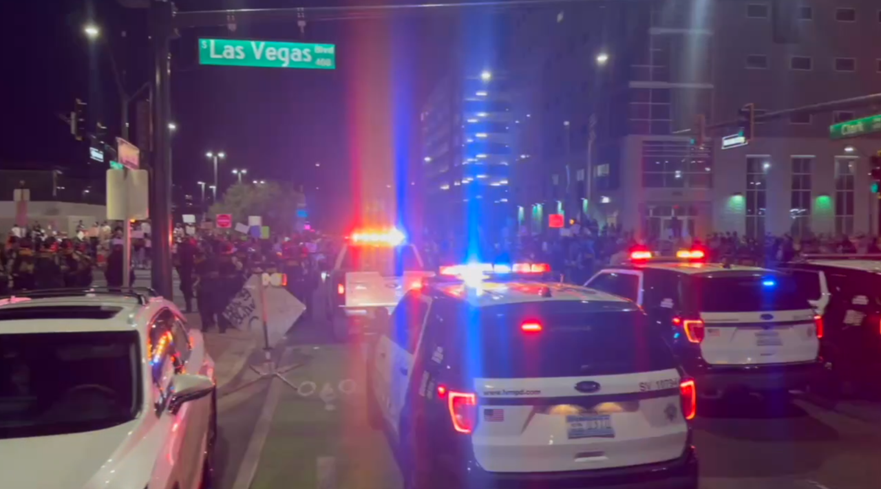 Protesters sue Las Vegas police over excessive force