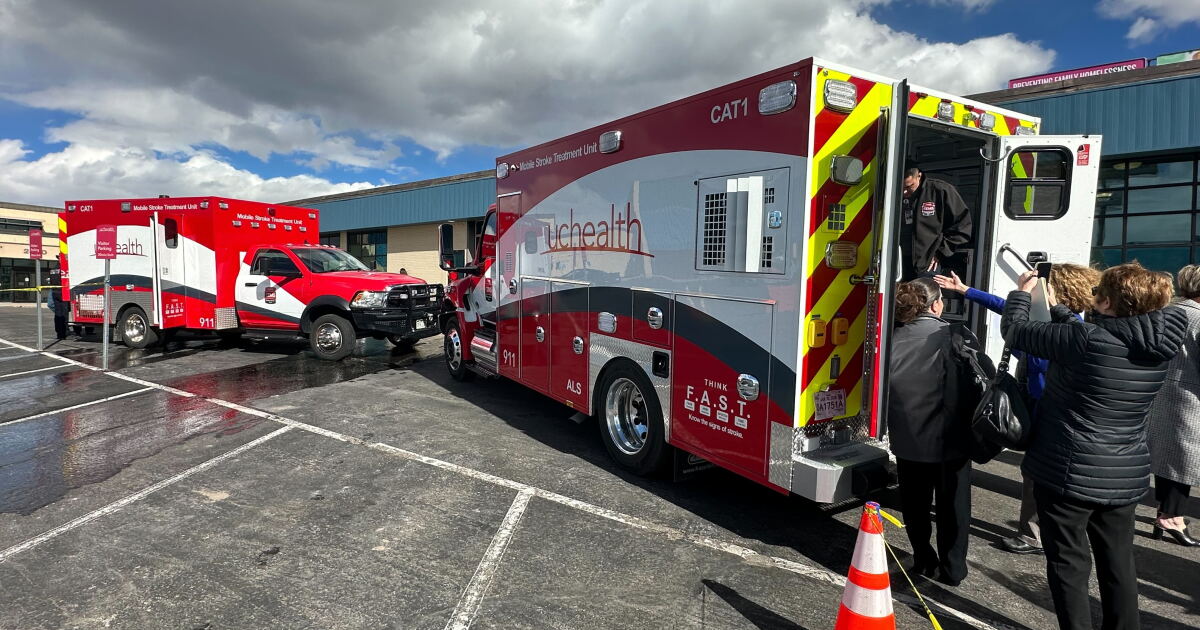 Stroke survivors thank specialized ambulance, now dedicated to Colorado Springs - Vimarsana News