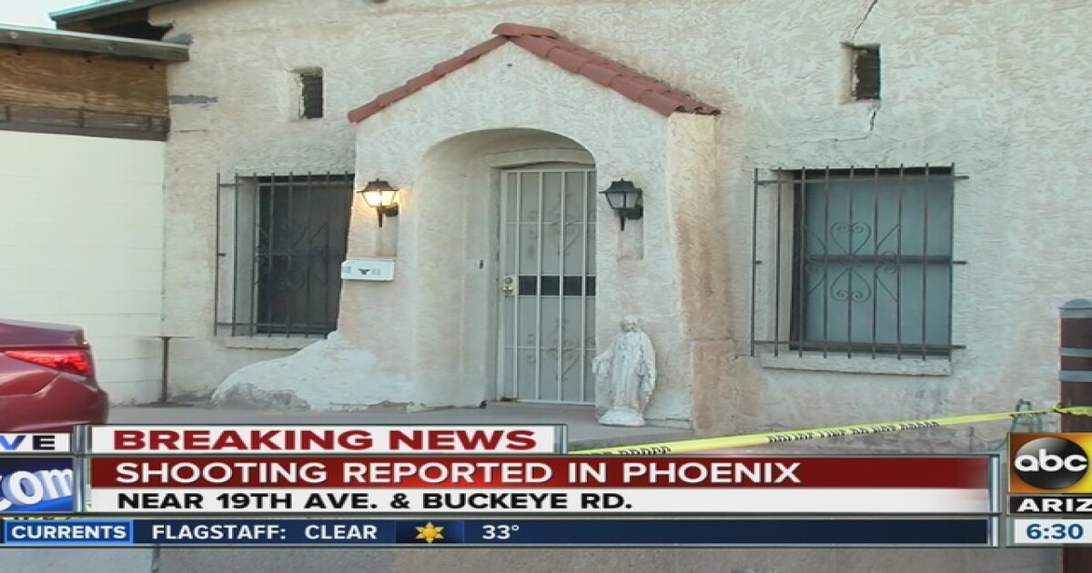 PD: One dead after shooting in Phoenix