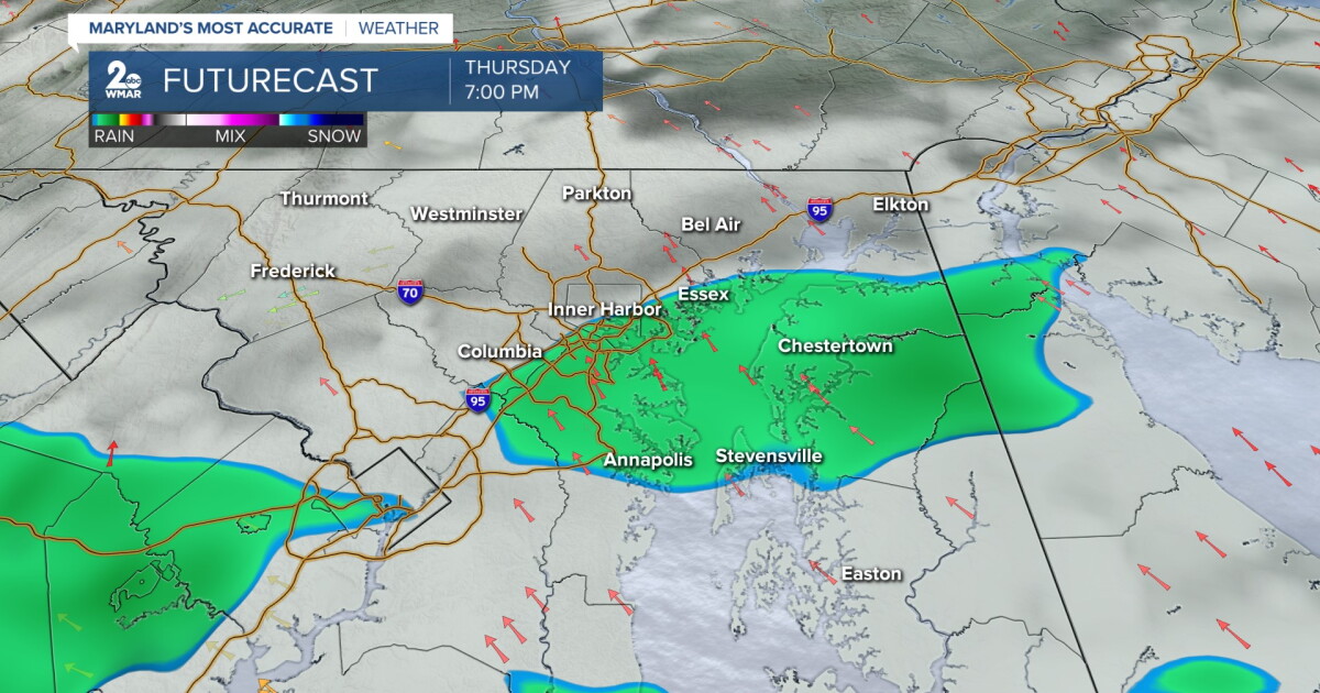 Another round of rain on the way